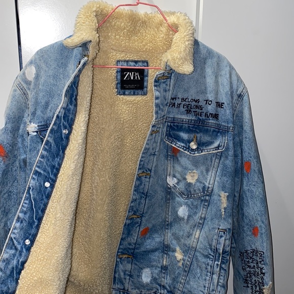 Sherpa Jean Jacket - Picture 4 of 5